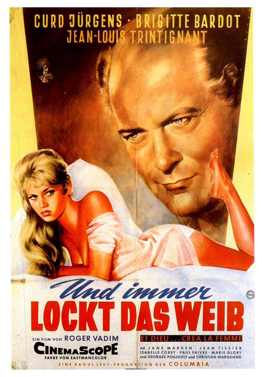 上帝创造女人的海报-正式海报 德国