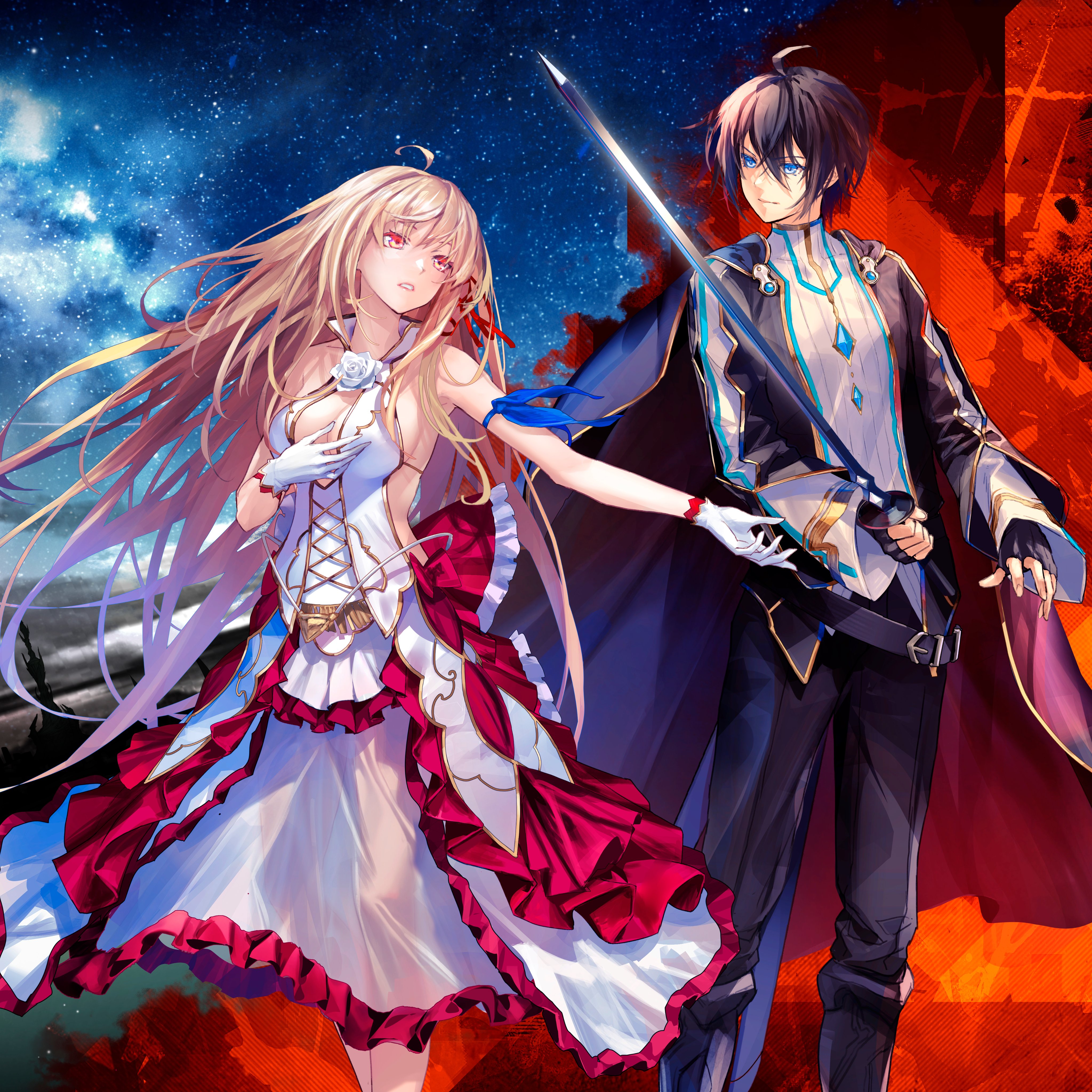 这是你与我的最后战场，或是开创世界的圣战 第二季的海报-其他海报