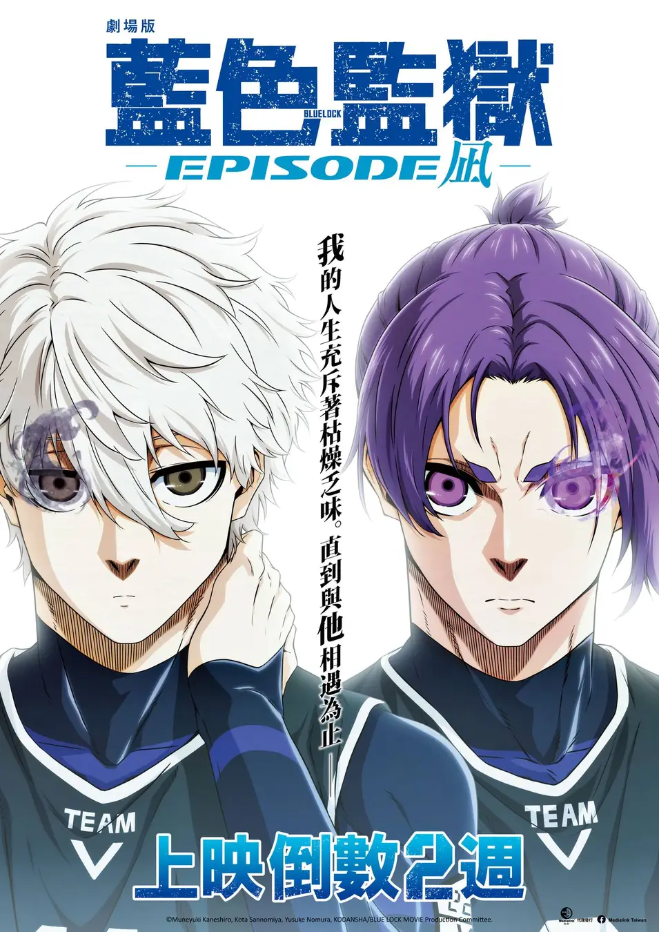 蓝色禁区：凪的海报-正式海报 中国台湾