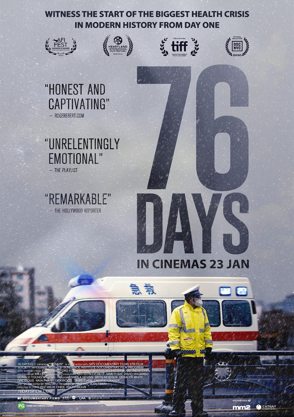 76天的海报-正式海报 新加坡