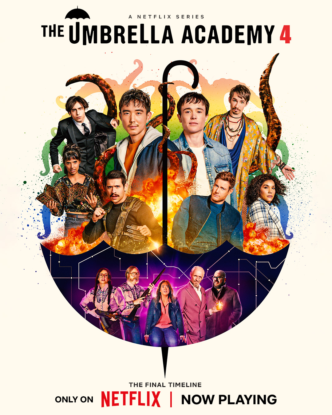 伞学院 第四季的海报-正式海报