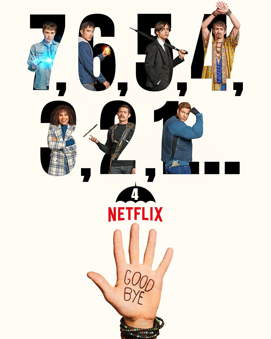 伞学院 第四季的海报-正式海报