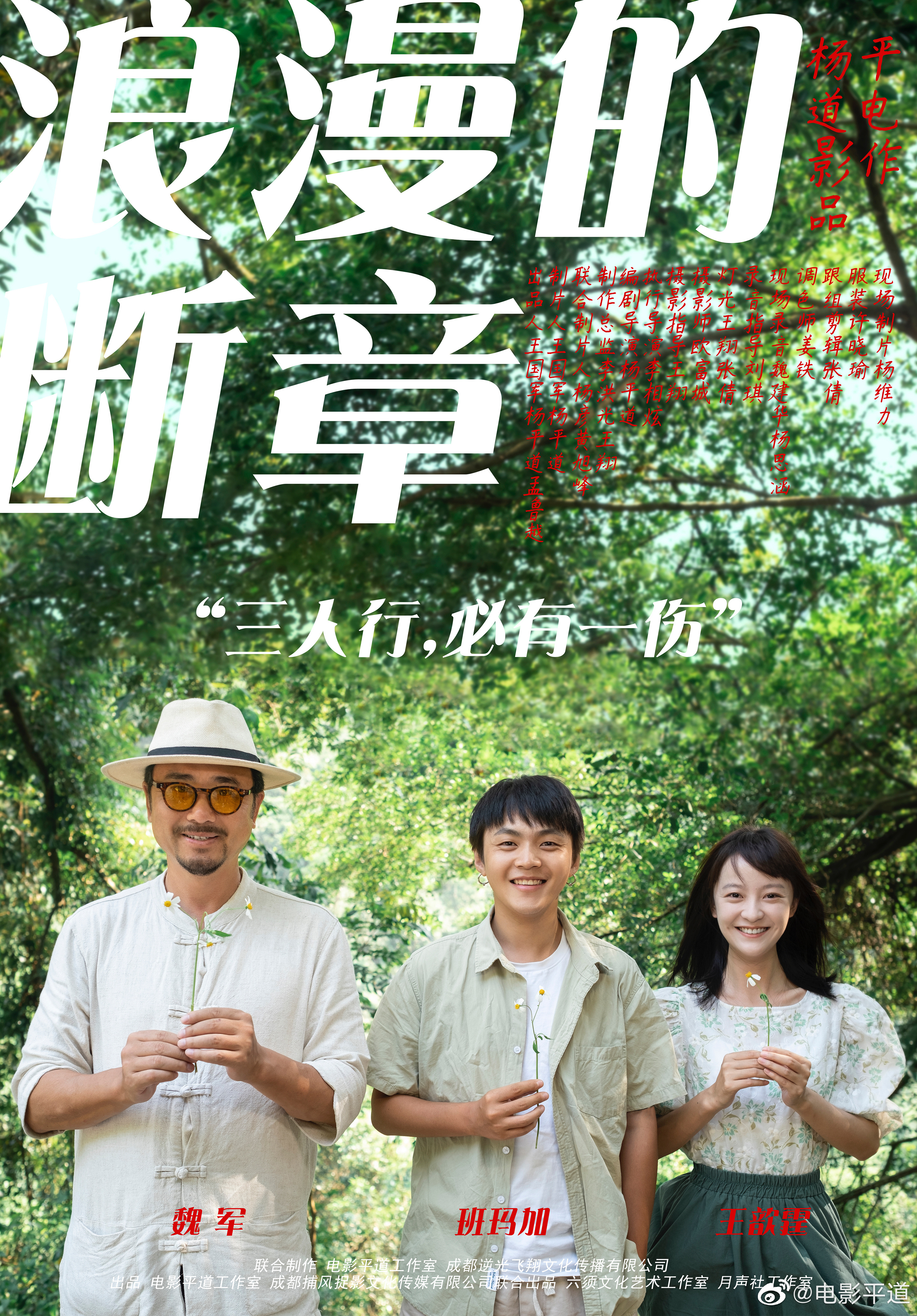 浪漫的断章的海报-预告海报