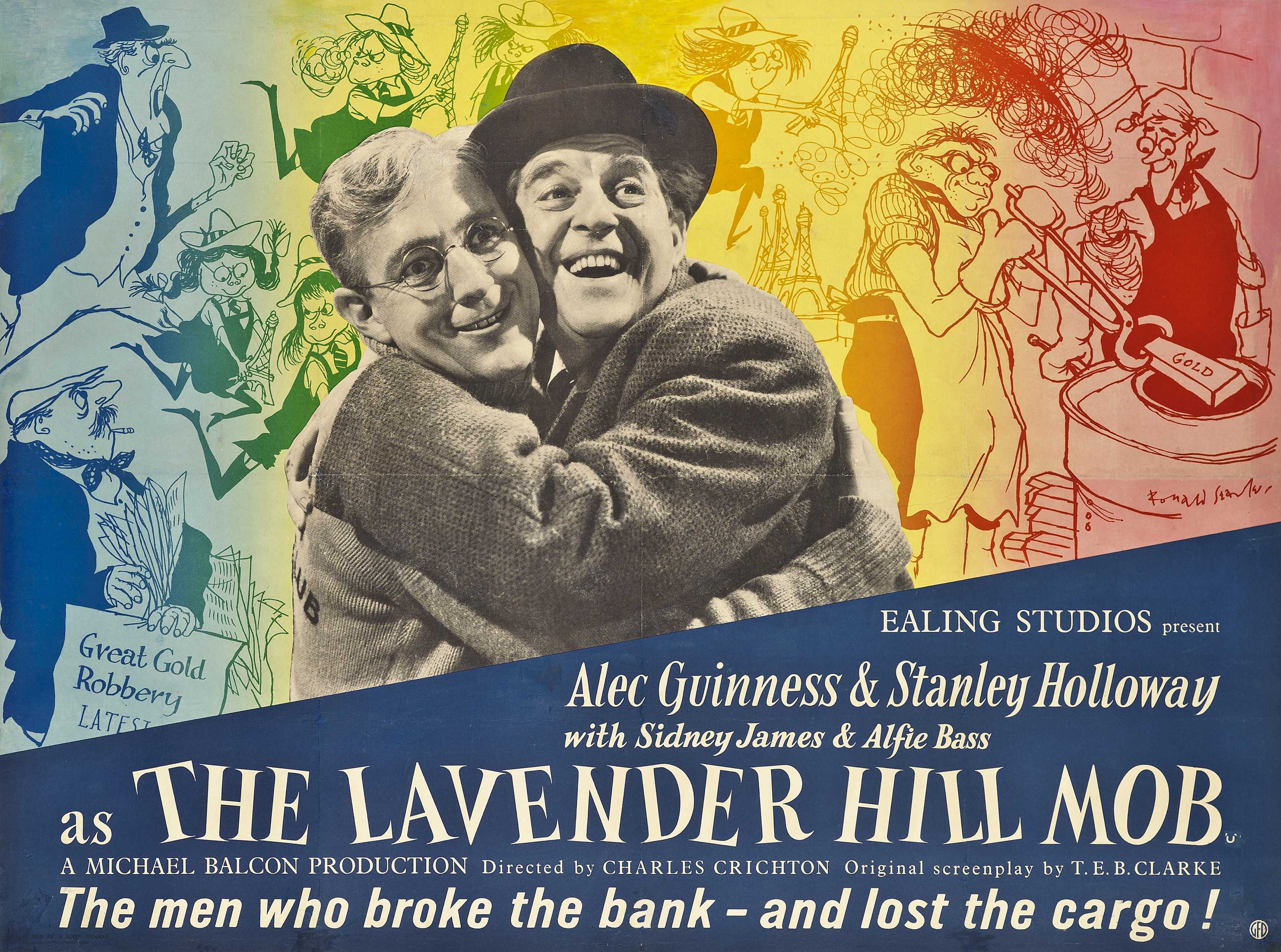 拉凡德山的暴徒的海报-正式海报 英国