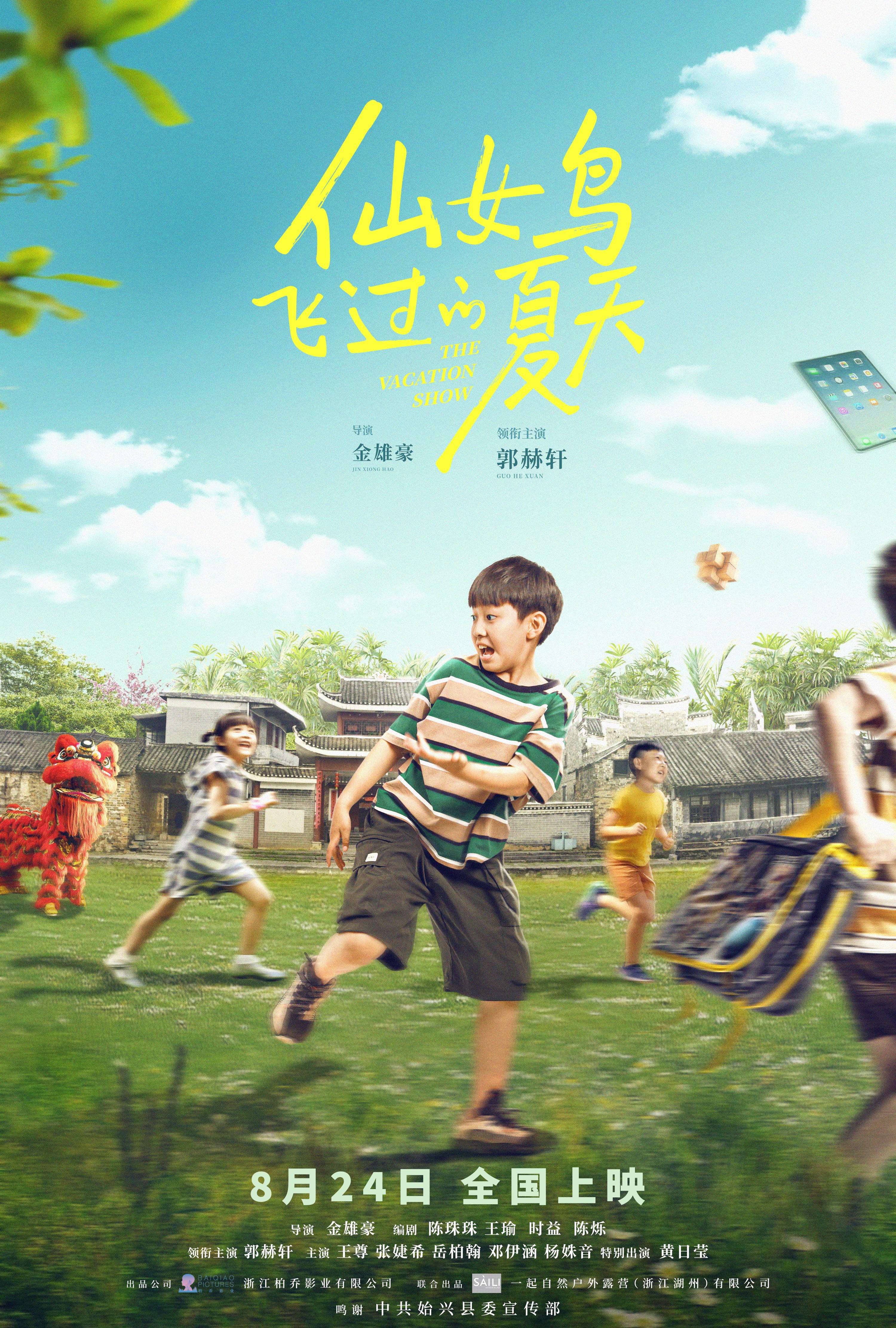 仙女鸟飞过的夏天的海报-正式海报