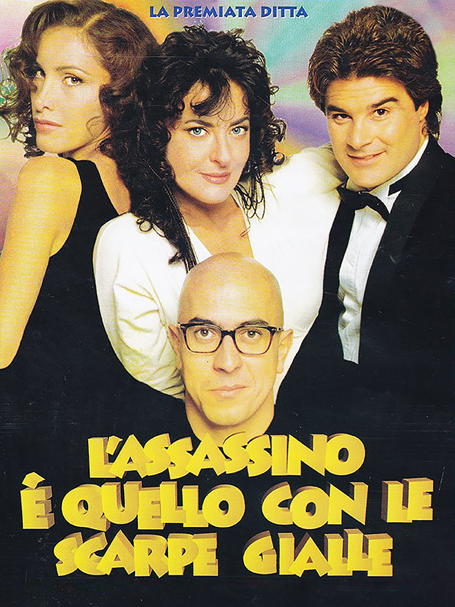 穿黄鞋的人是凶手的海报-正式海报 意大利