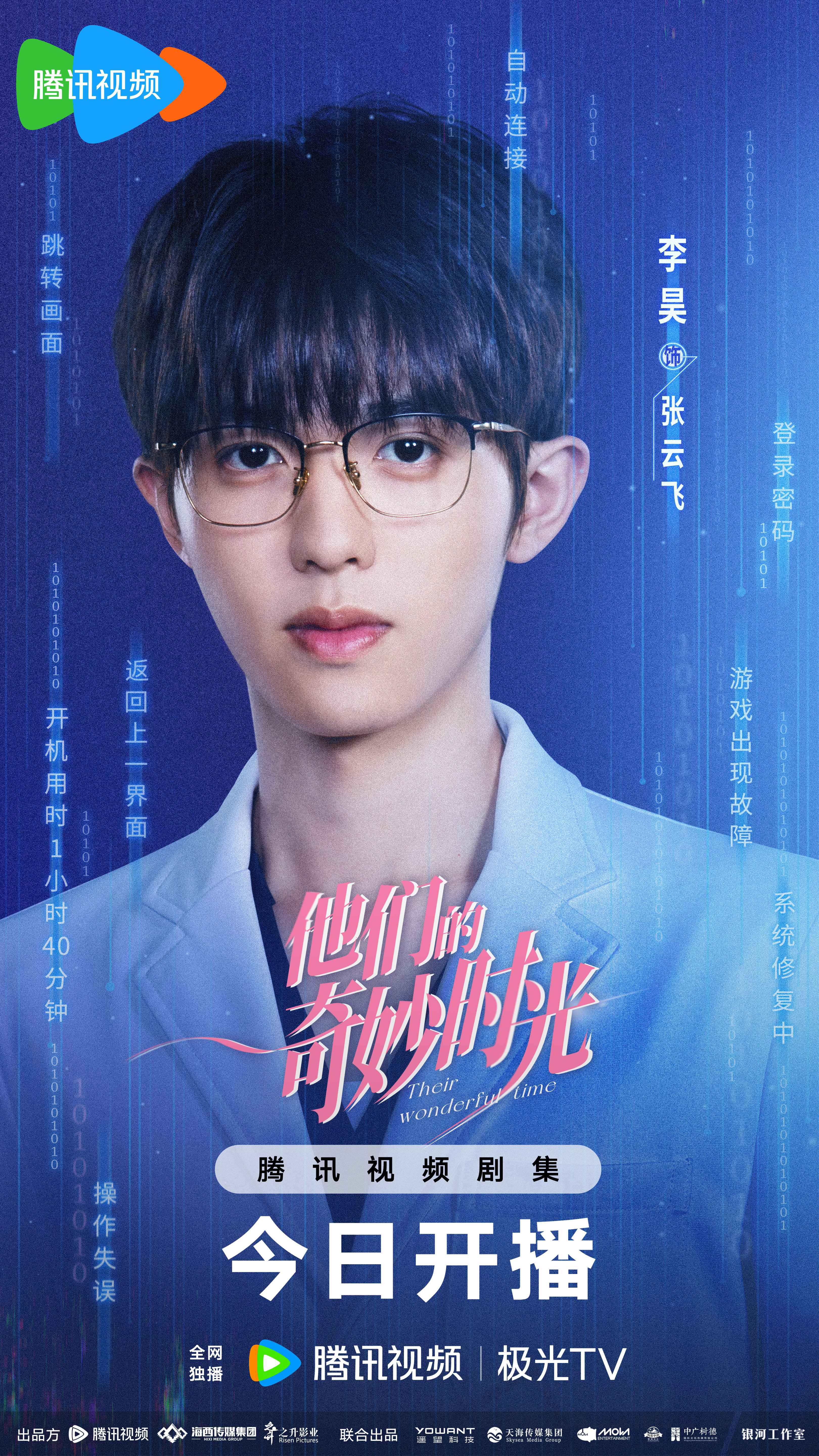 他们的奇妙时光的海报-角色海报 中国大陆