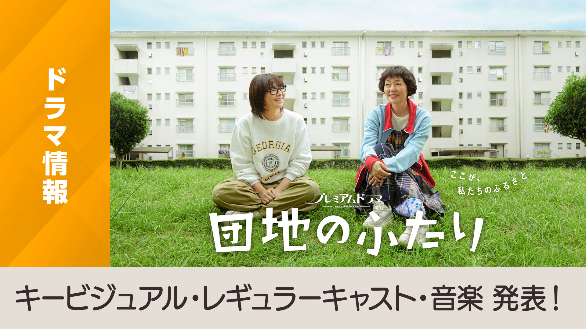 住宅区的两人的海报-正式海报