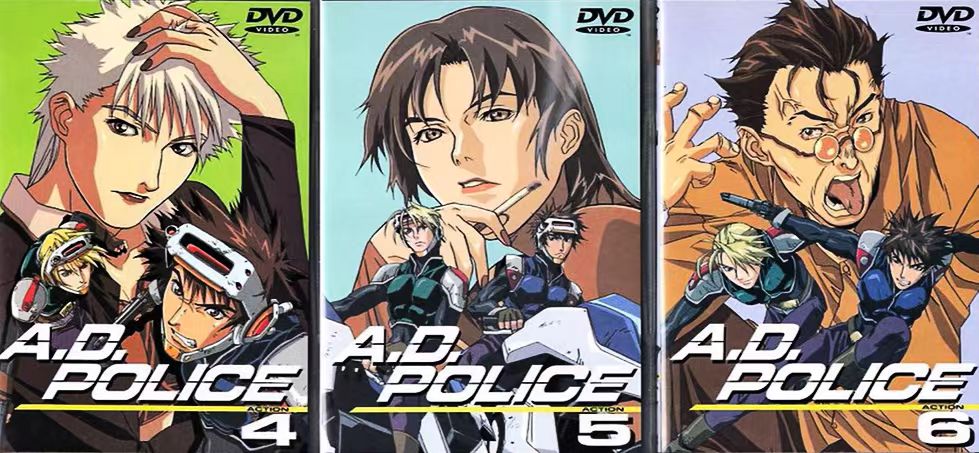 AD特警的海报-正式海报 日本