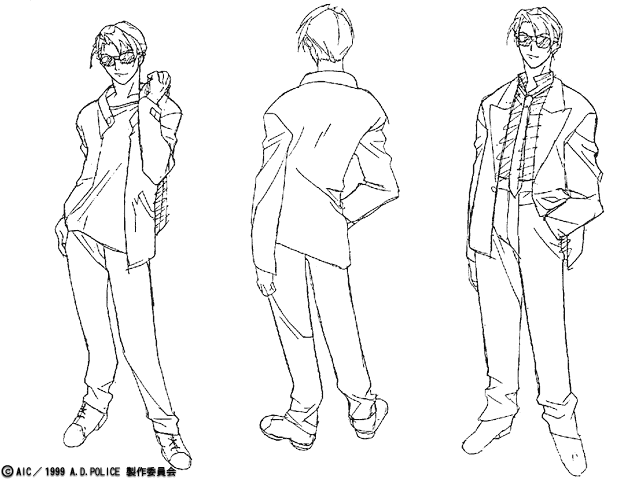 AD特警的海报-角色海报 日本