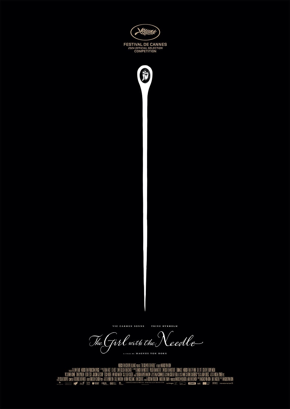 拿针的女孩的海报-正式海报