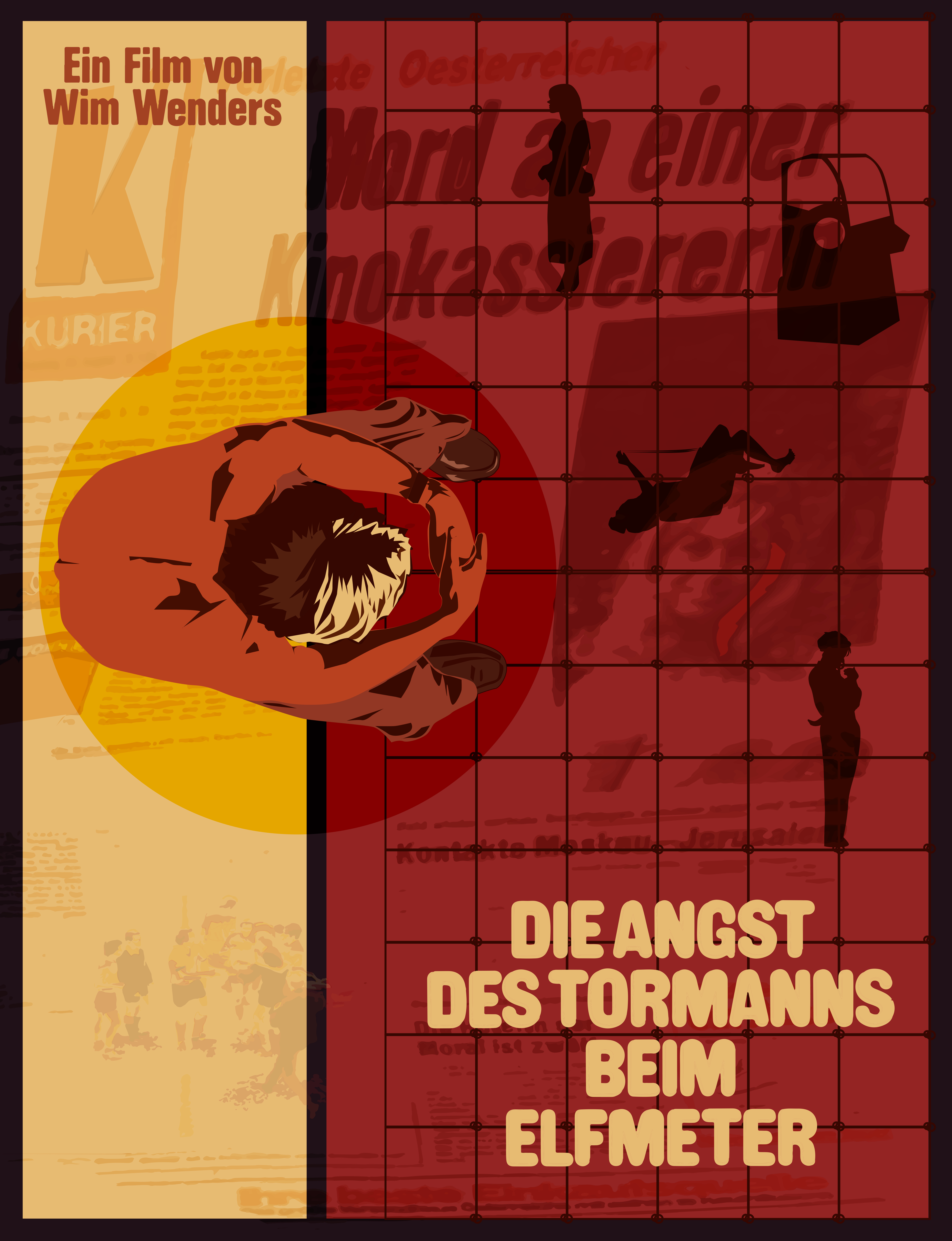 守门员面对罚点球时的焦虑的海报-其他海报 中国大陆