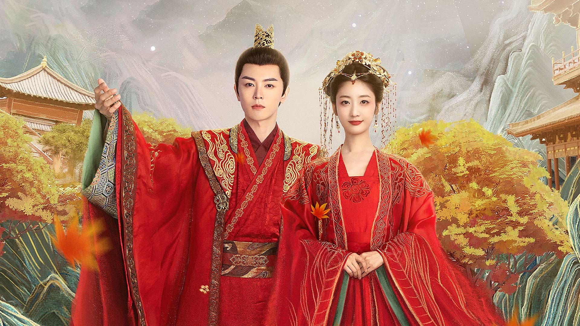 坠落画境的你的海报-预告海报