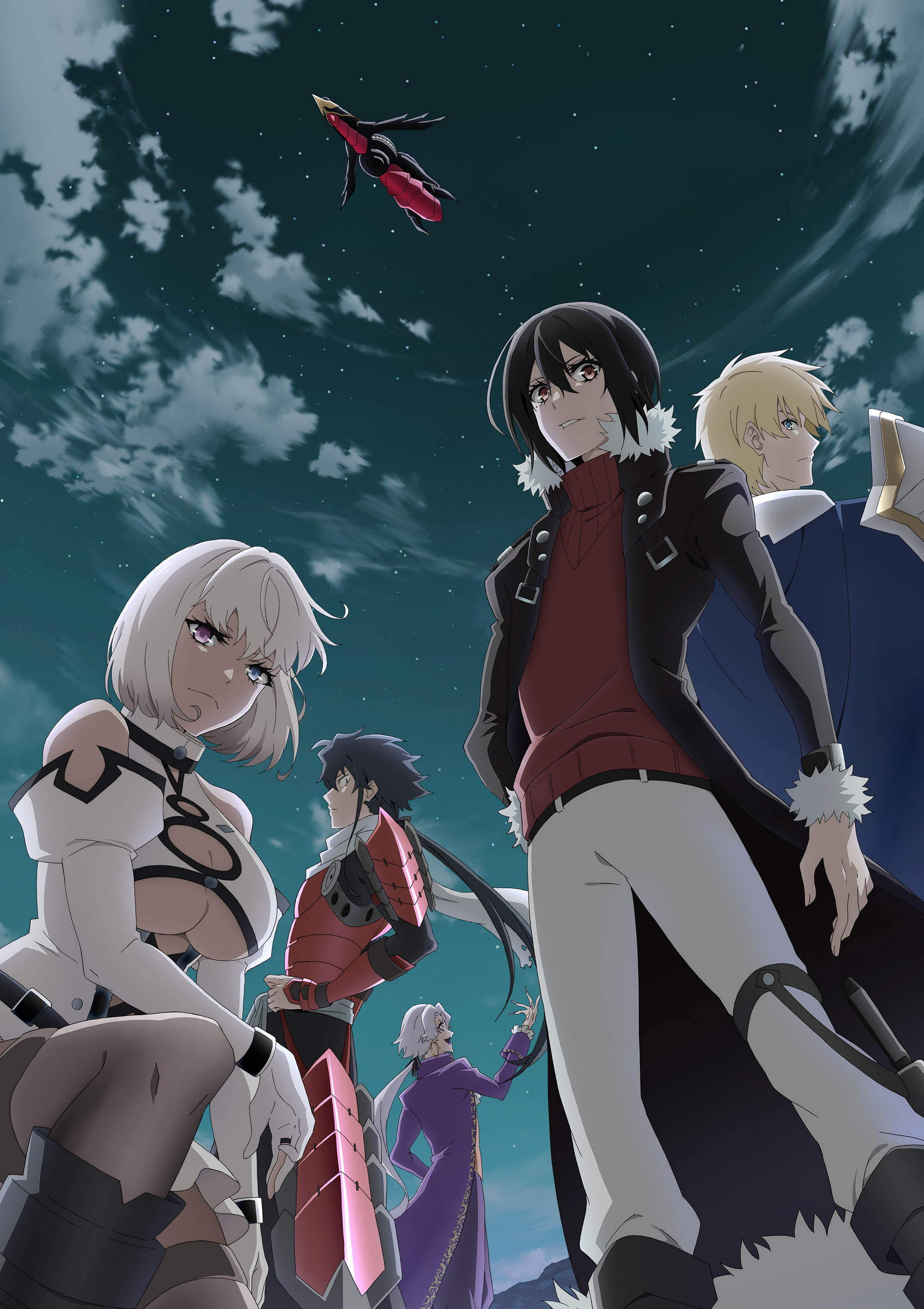 最狂辅助职业【话术士】世界最强战团听我号令的海报-正式海报