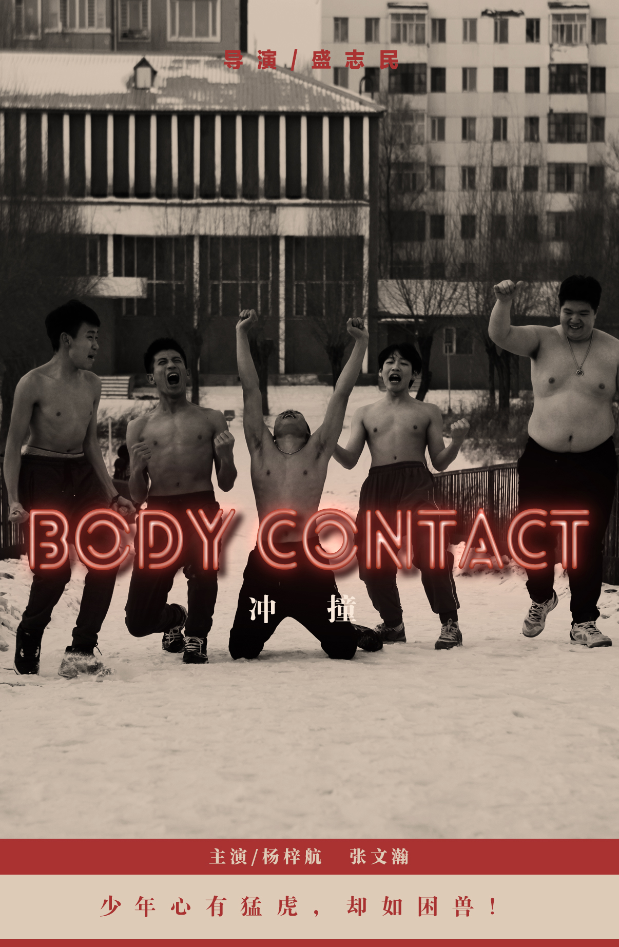 冲撞的海报-预告海报 中国大陆