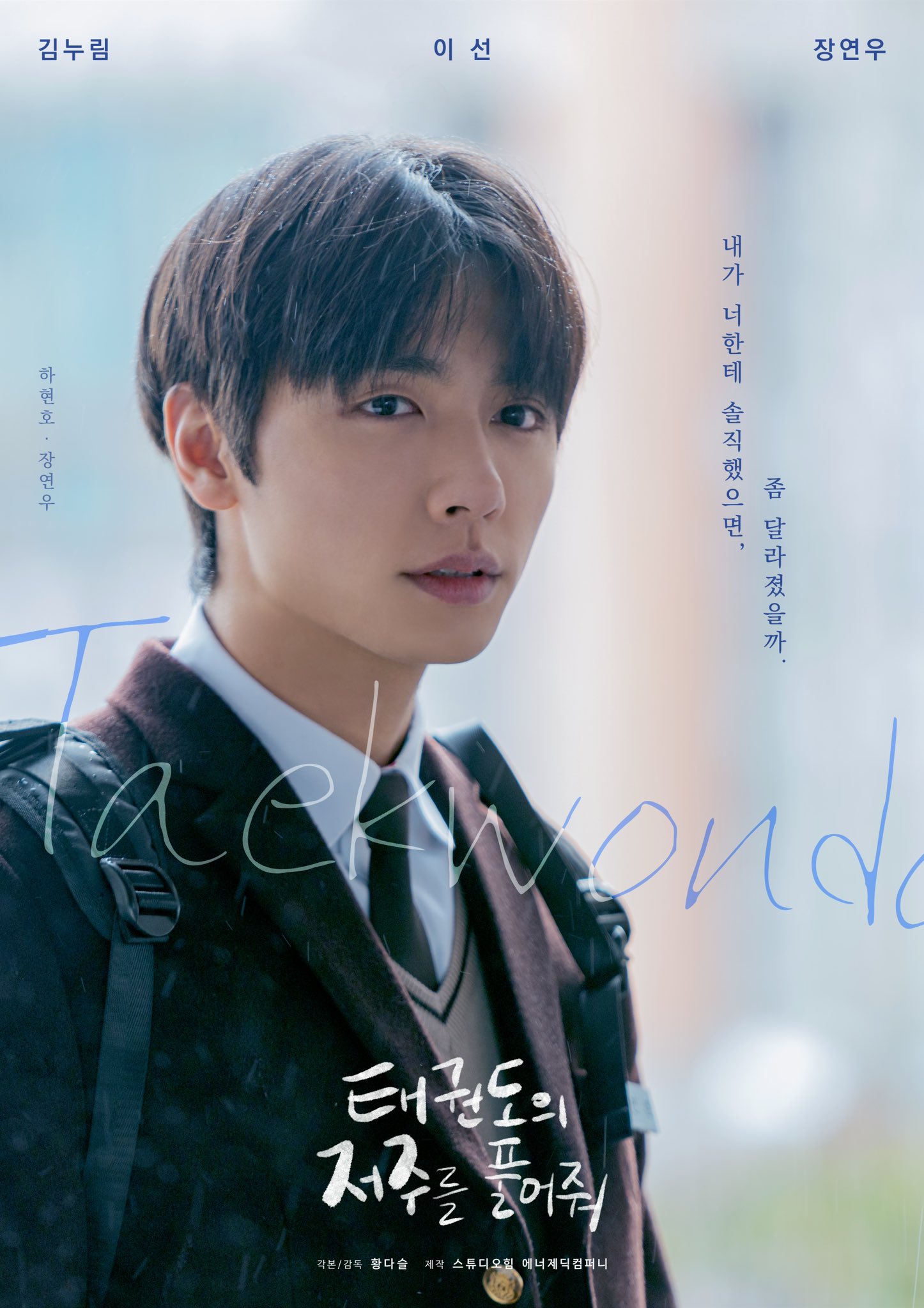 解除跆拳道的诅咒的海报-角色海报