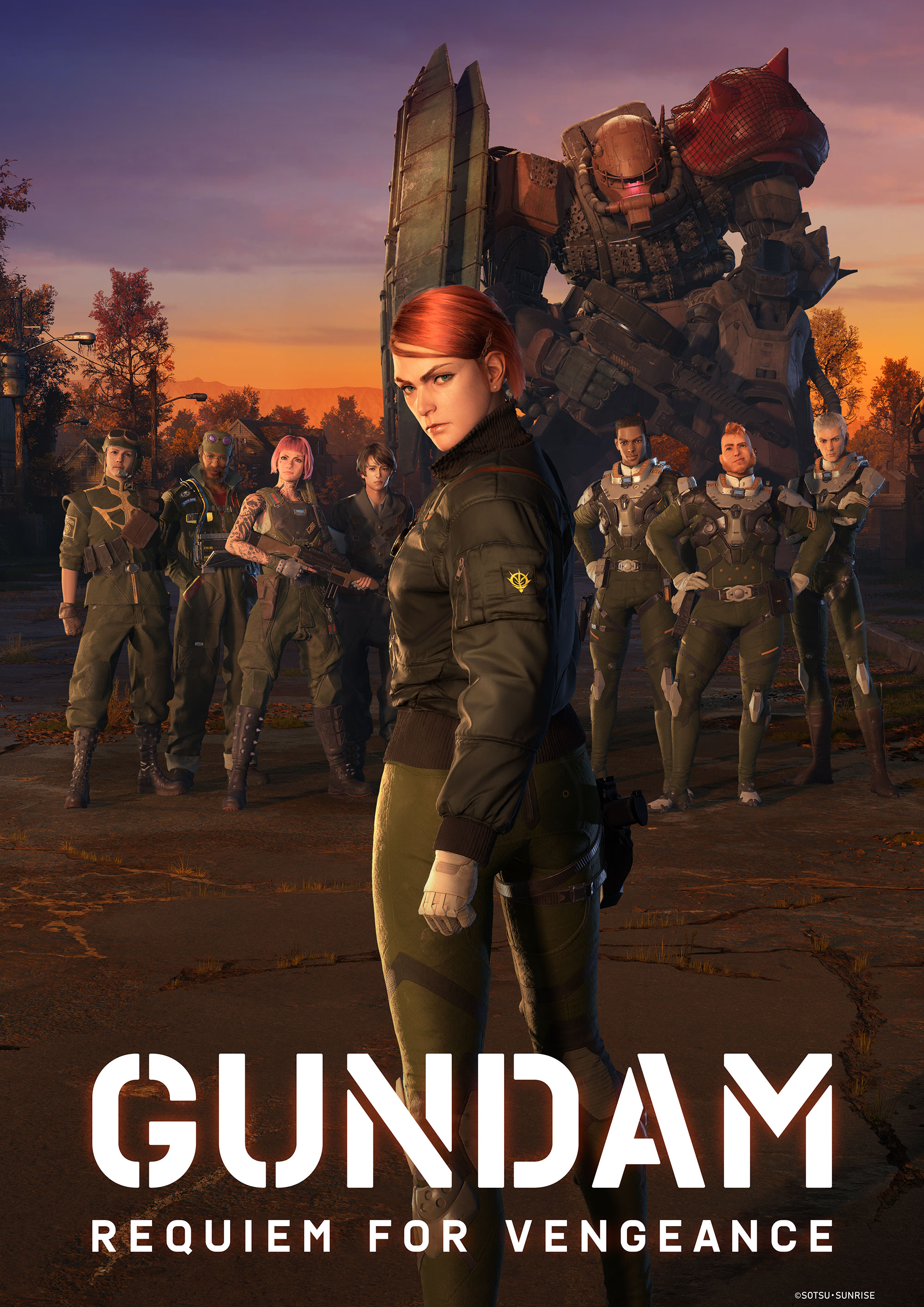 机动战士高达 复仇的镇魂曲的海报-正式海报