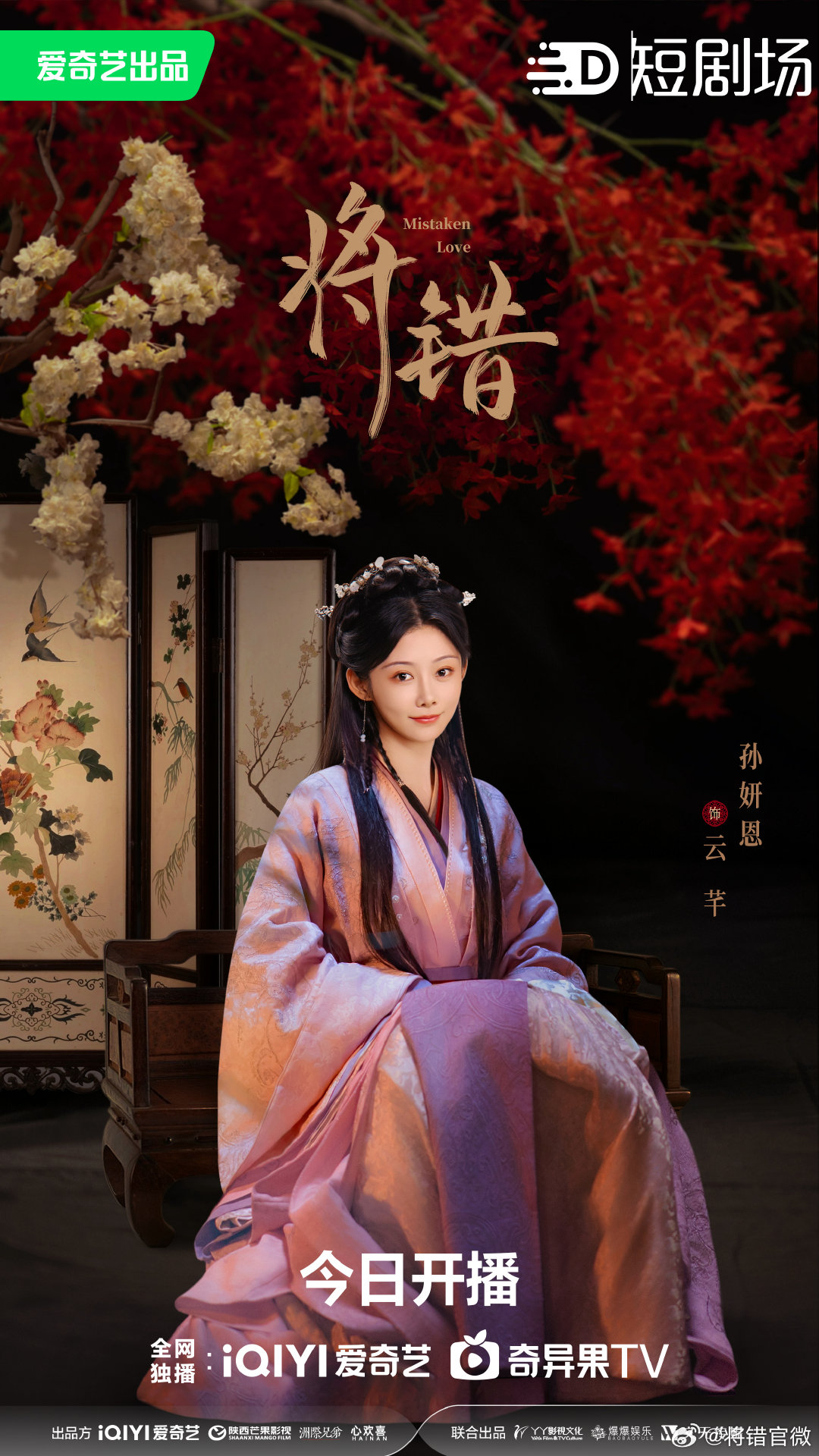 将错的海报-角色海报