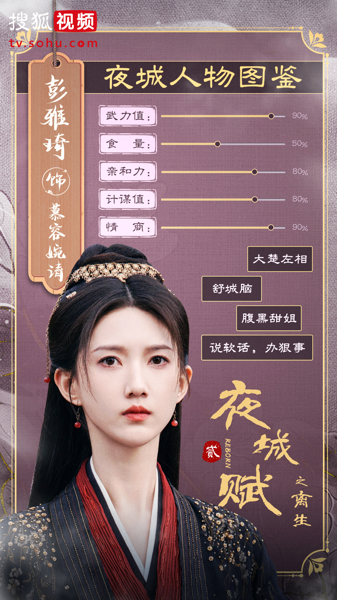 夜城赋之离生的海报-角色海报