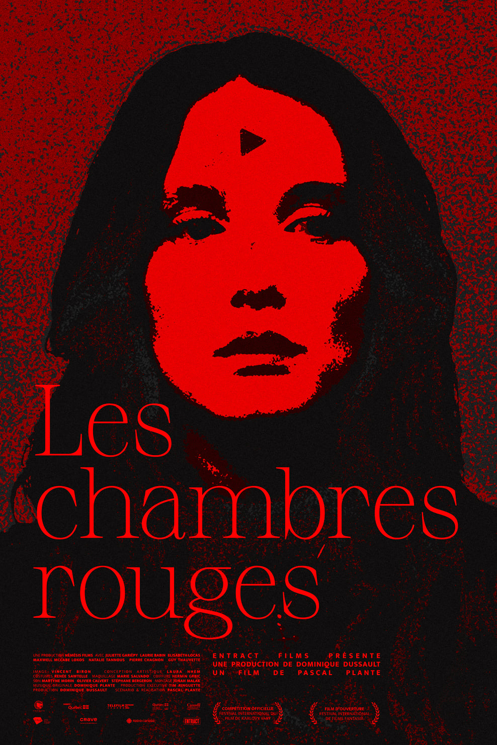 红色房间的海报-正式海报 法国