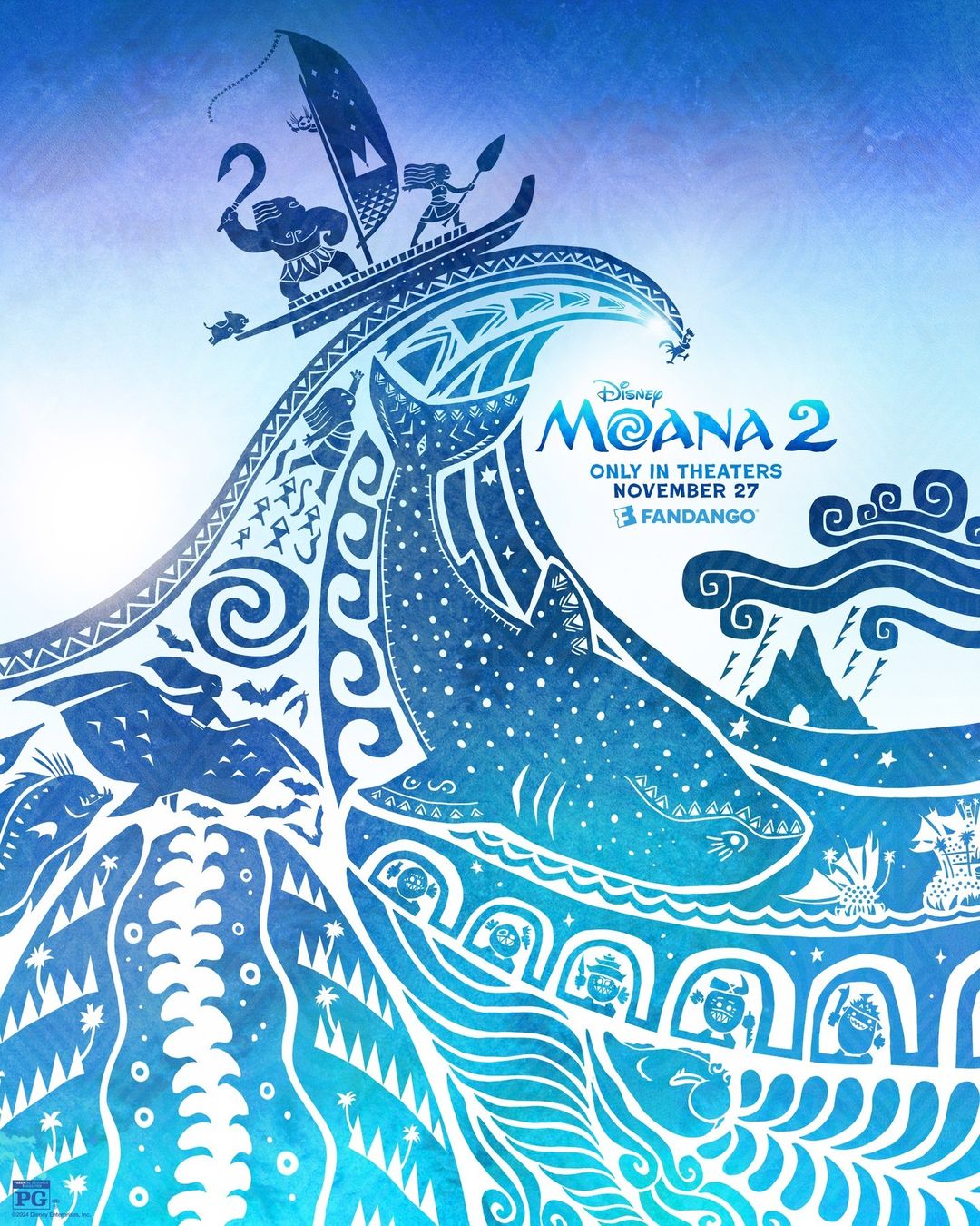 海洋奇缘2的海报-正式海报 美国