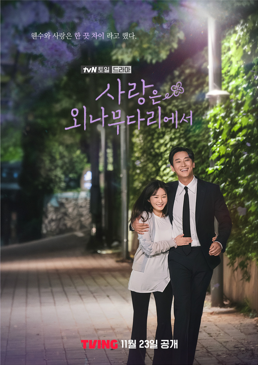 爱在独木桥的海报-正式海报 韩国