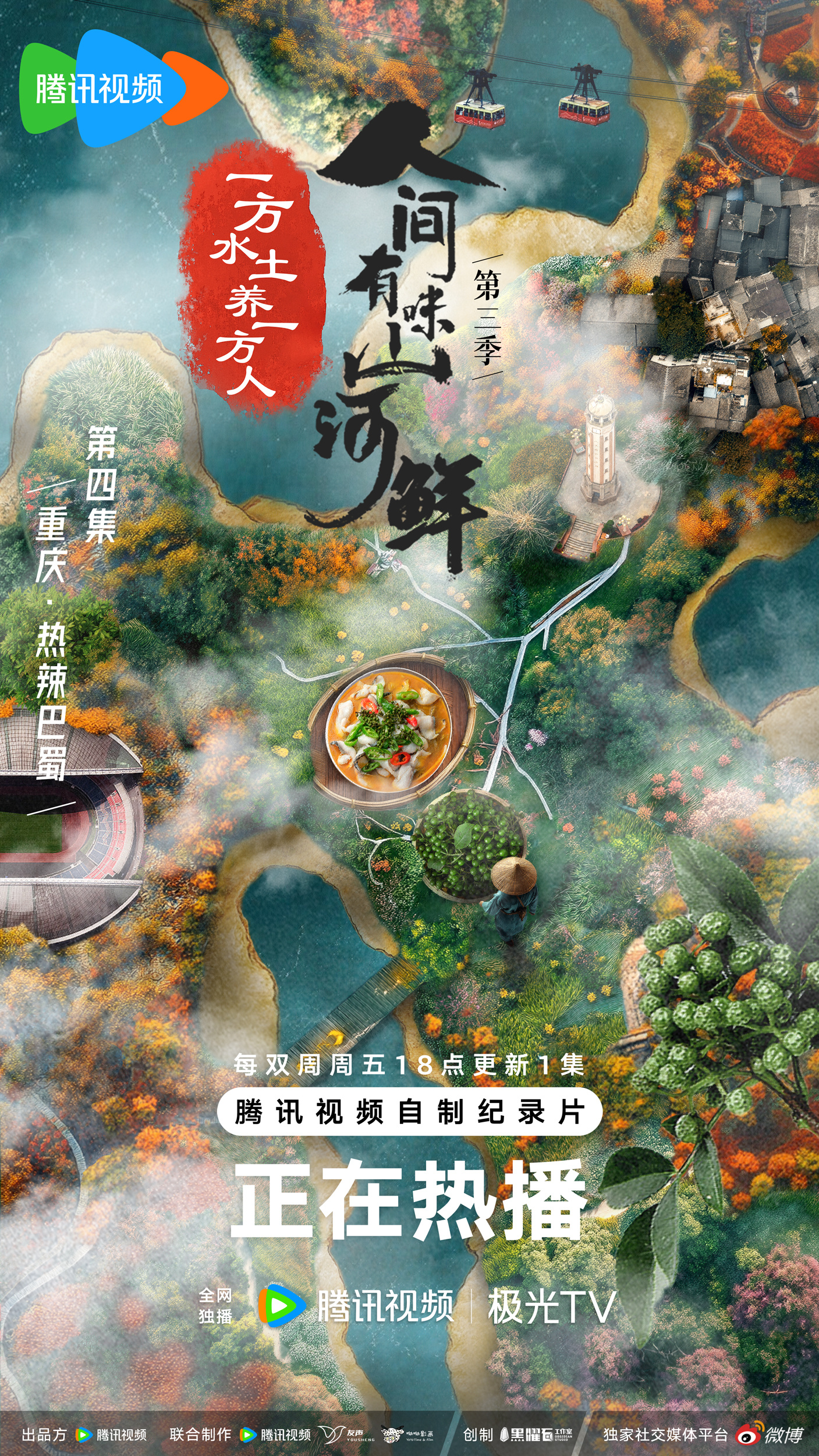 人间有味山河鲜 第三季的海报-角色海报