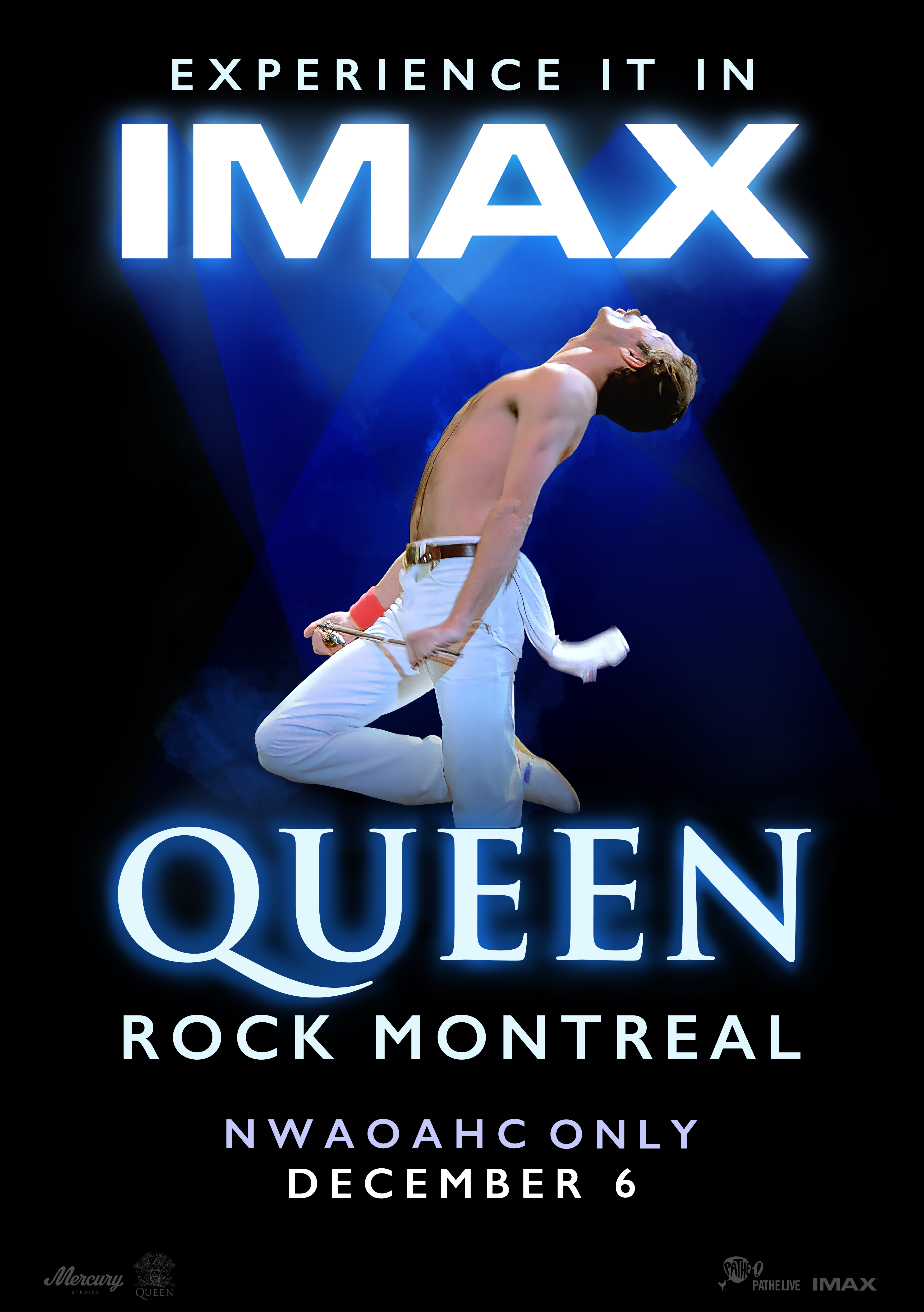 皇后乐队蒙特利尔现场演唱会的海报-正式海报 中国大陆