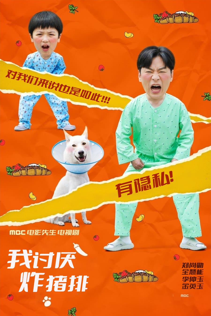 我讨厌炸猪排的海报-正式海报