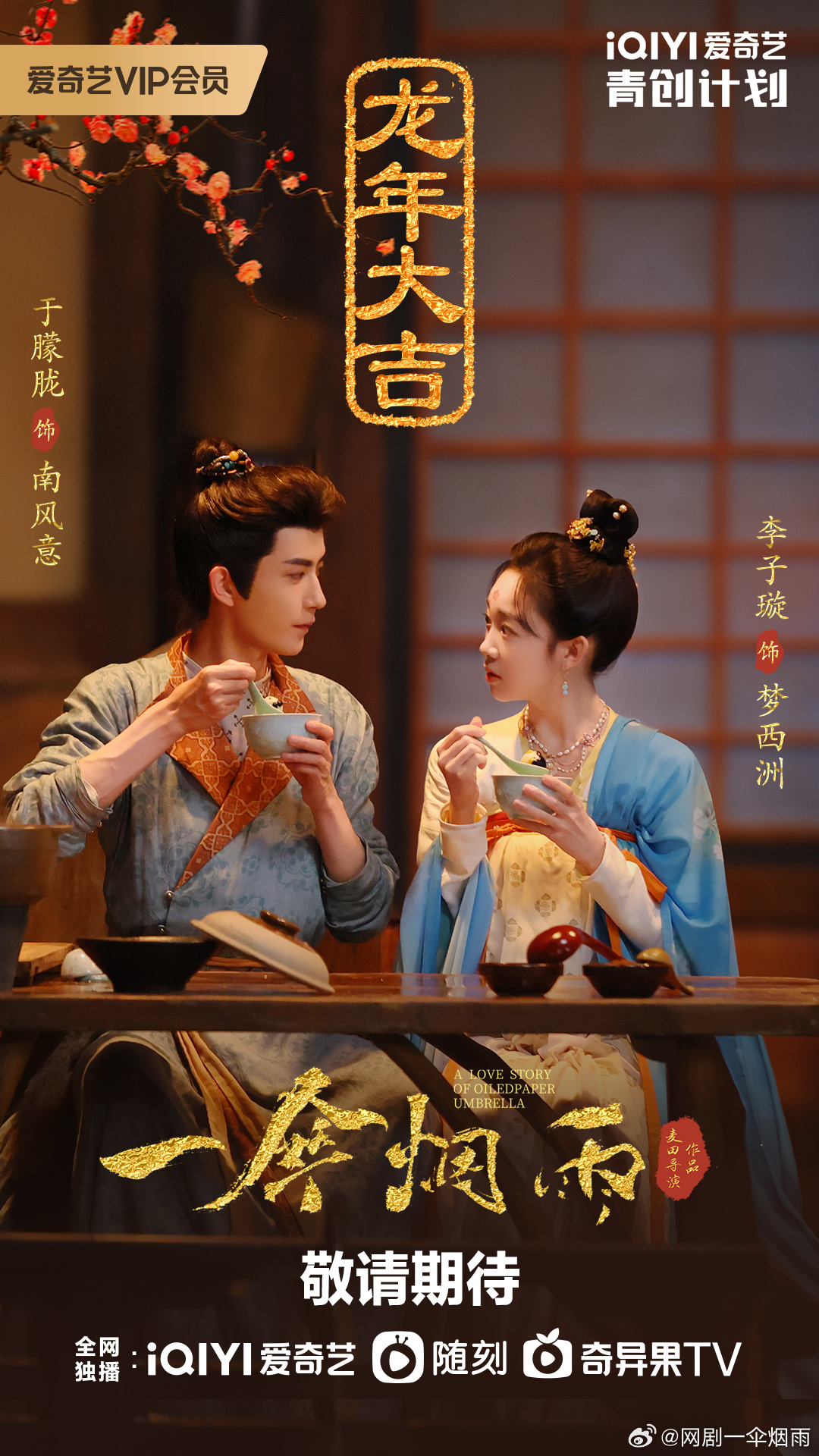 一伞烟雨的海报-预告海报