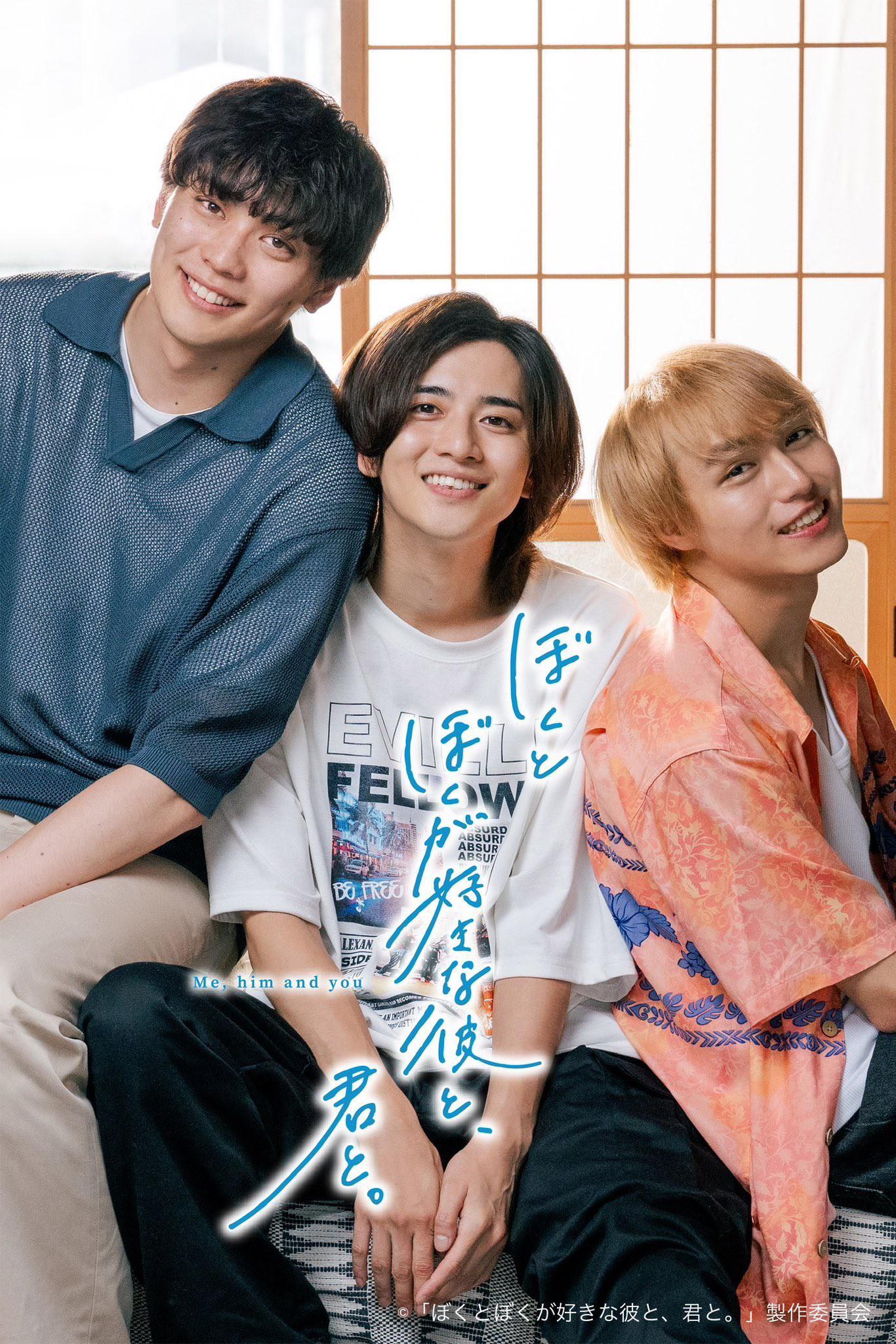 我和喜欢我的他，还有你。的海报-正式海报