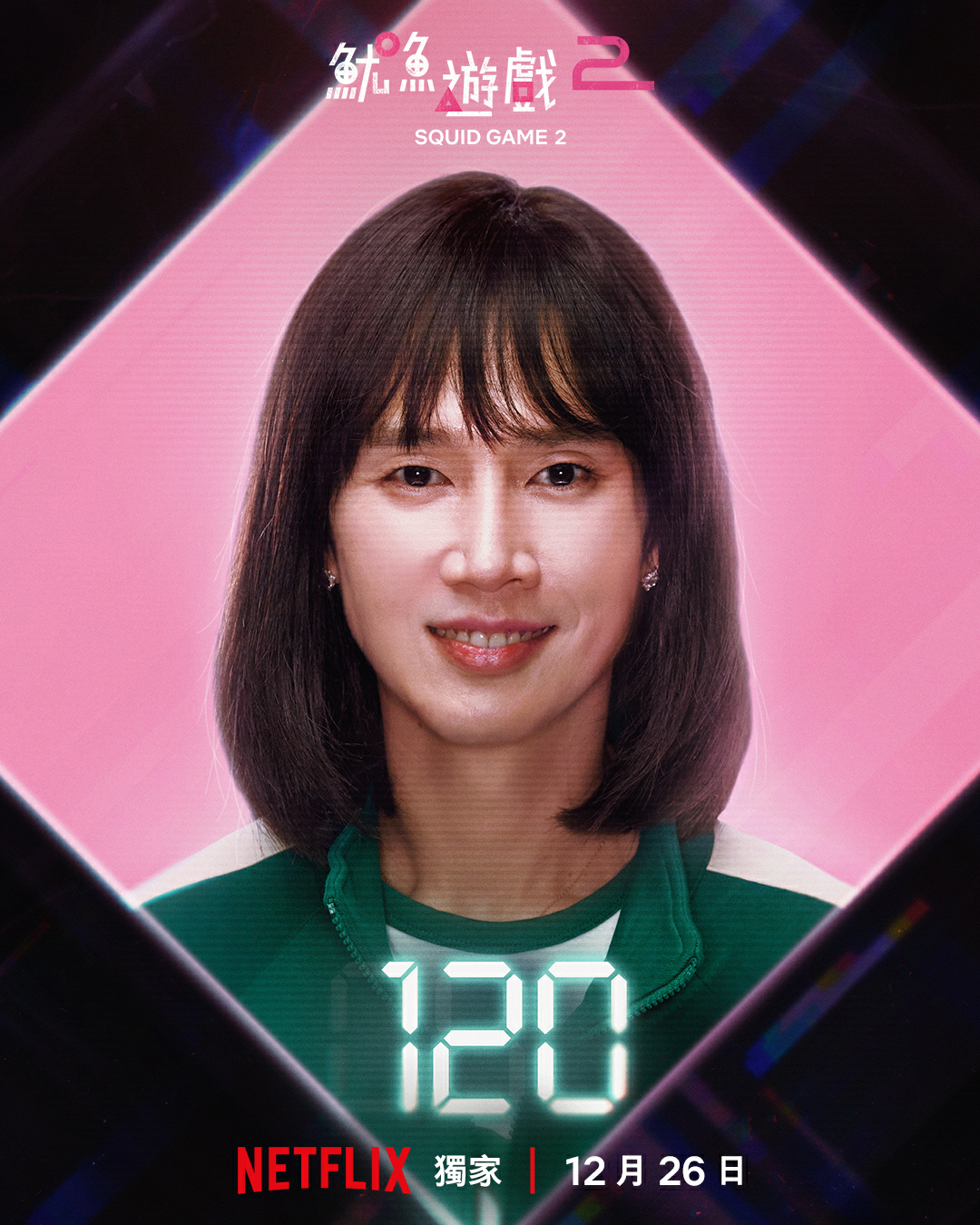 鱿鱼游戏 第二季的海报-角色海报