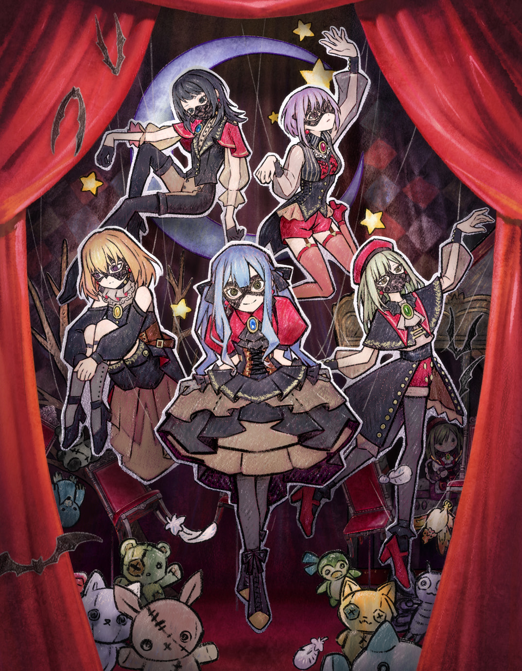 BanG Dream! Ave Mujica的海报-预告海报