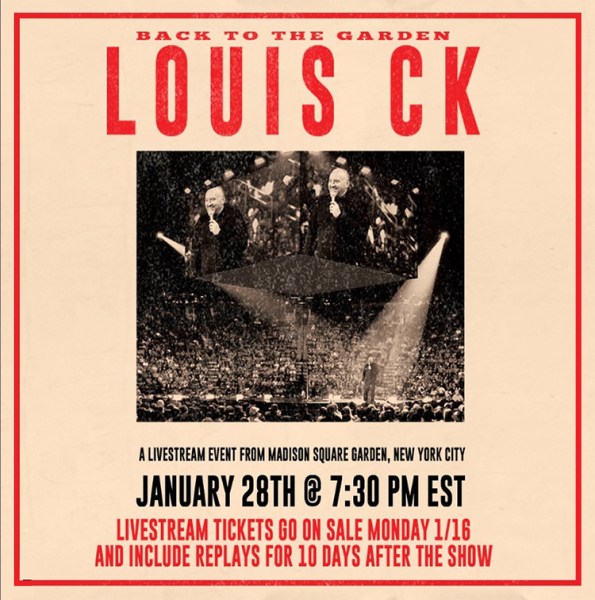 路易·C·K：重返麦迪逊花园的海报-正式海报