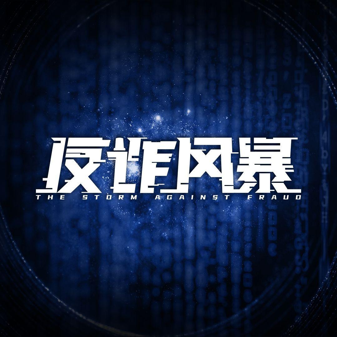 反诈风暴的海报-正式海报