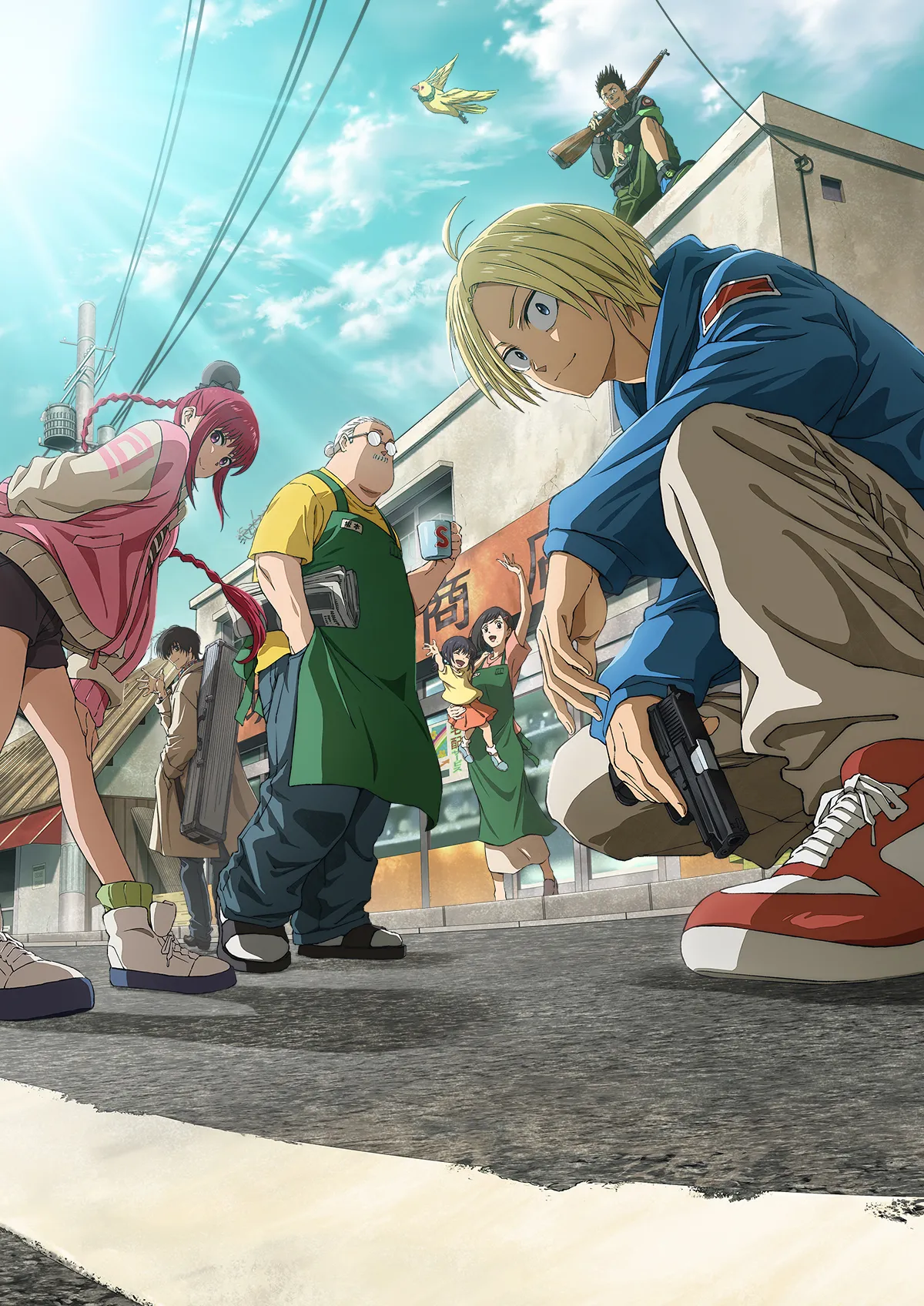 坂本日常的海报-正式海报