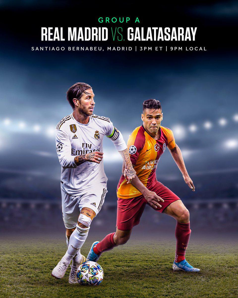 Real Madrid vs Galatasaray的海报-正式海报