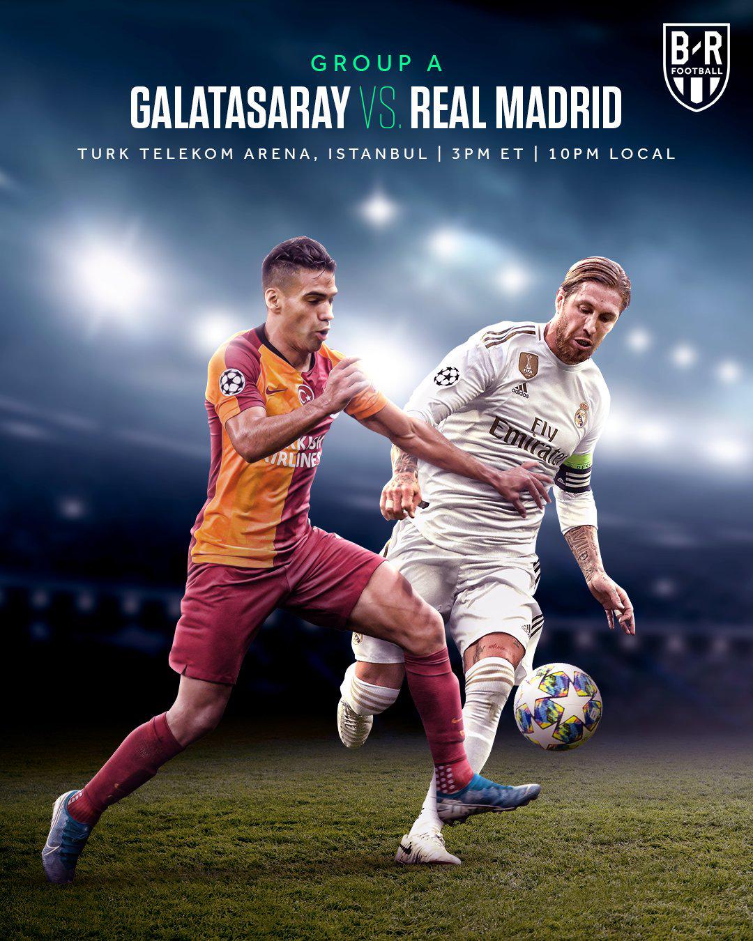 Galatasaray Spor Kulubu vs Real Madrid Club de Fútbol的海报-正式海报
