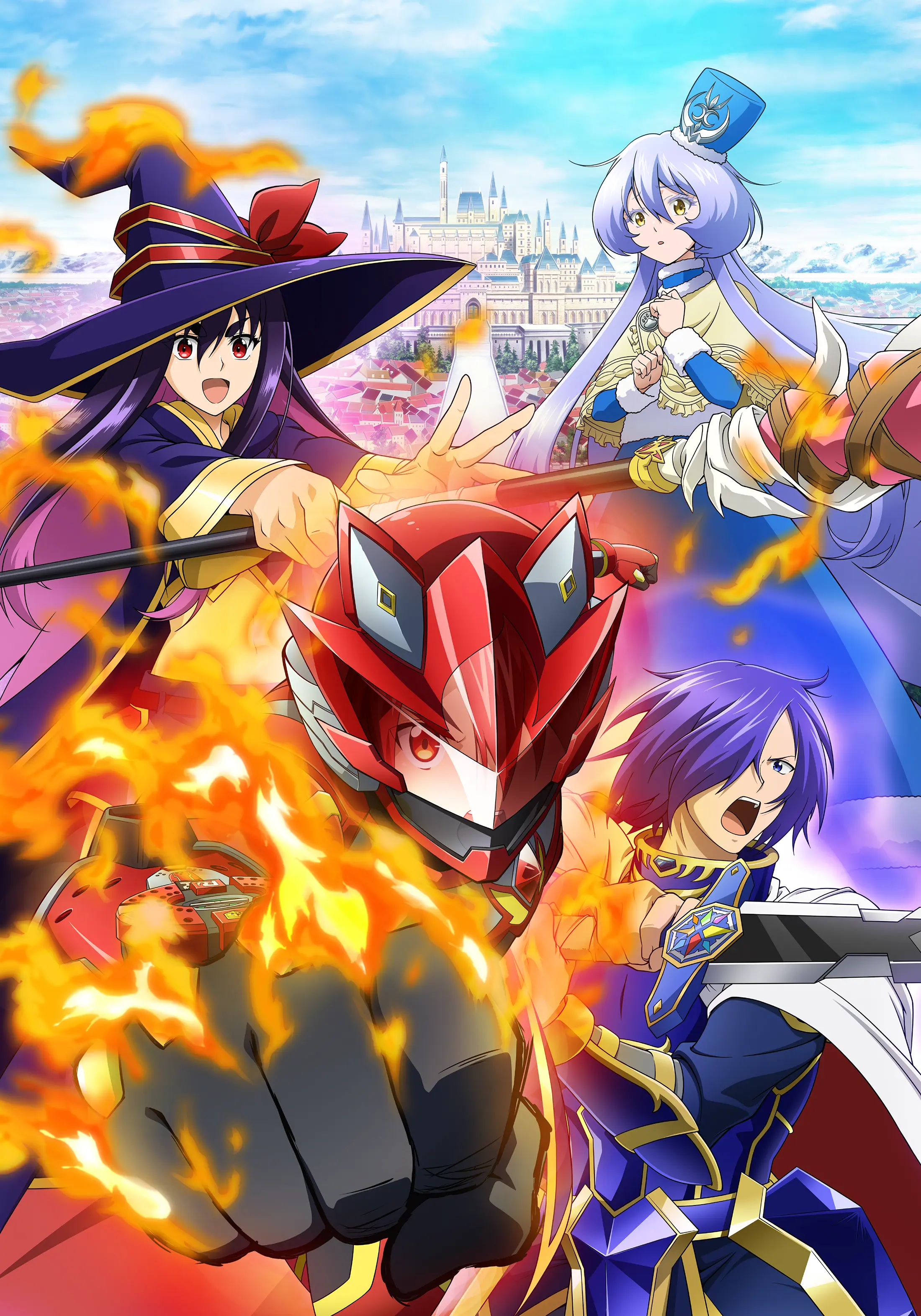 红战士转职冒险者的海报-预告海报