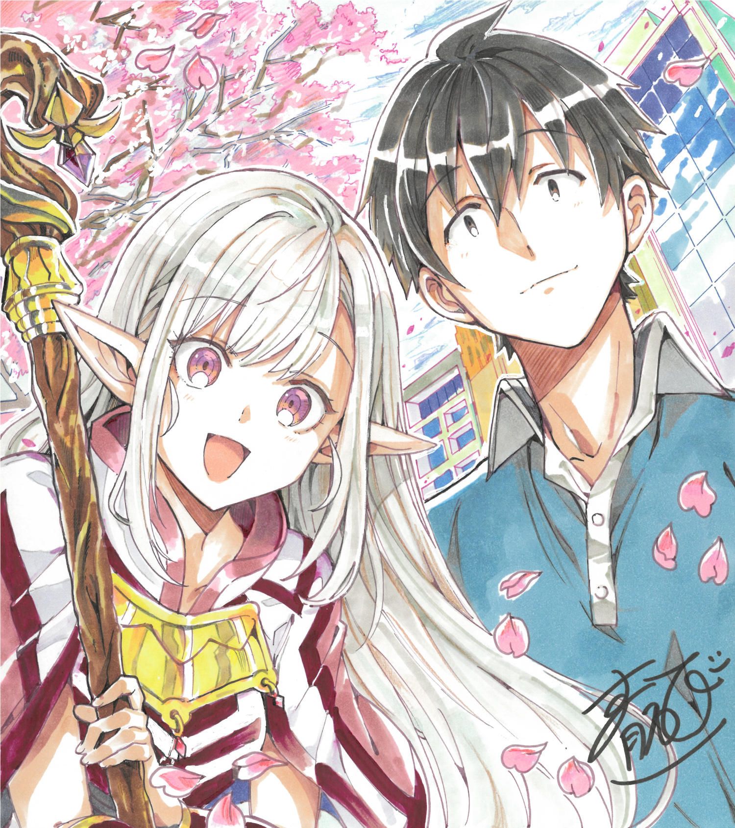 欢迎来到日本，精灵小姐。的海报-其他海报