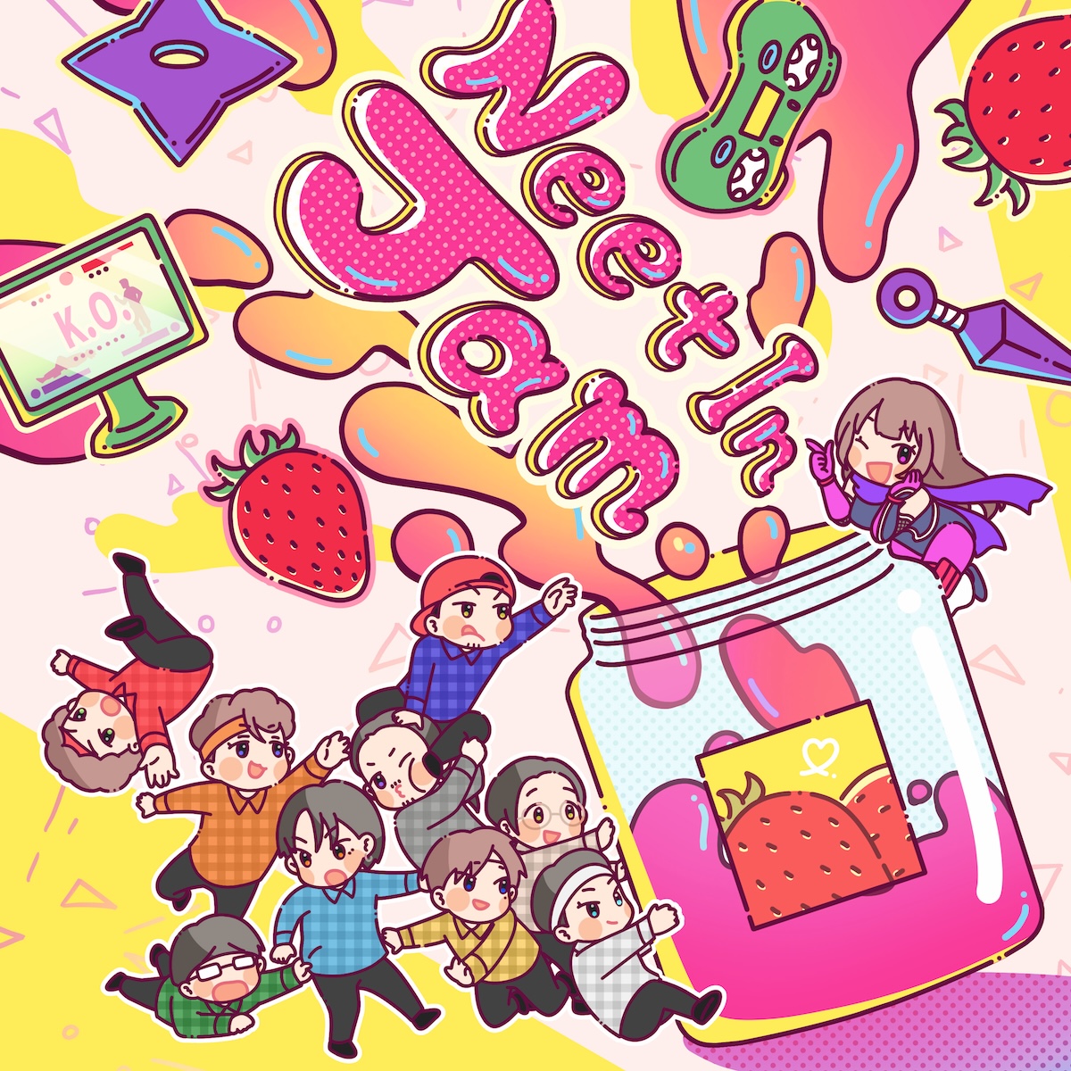 我与尼特女忍者的莫名同居生活的海报-其他海报