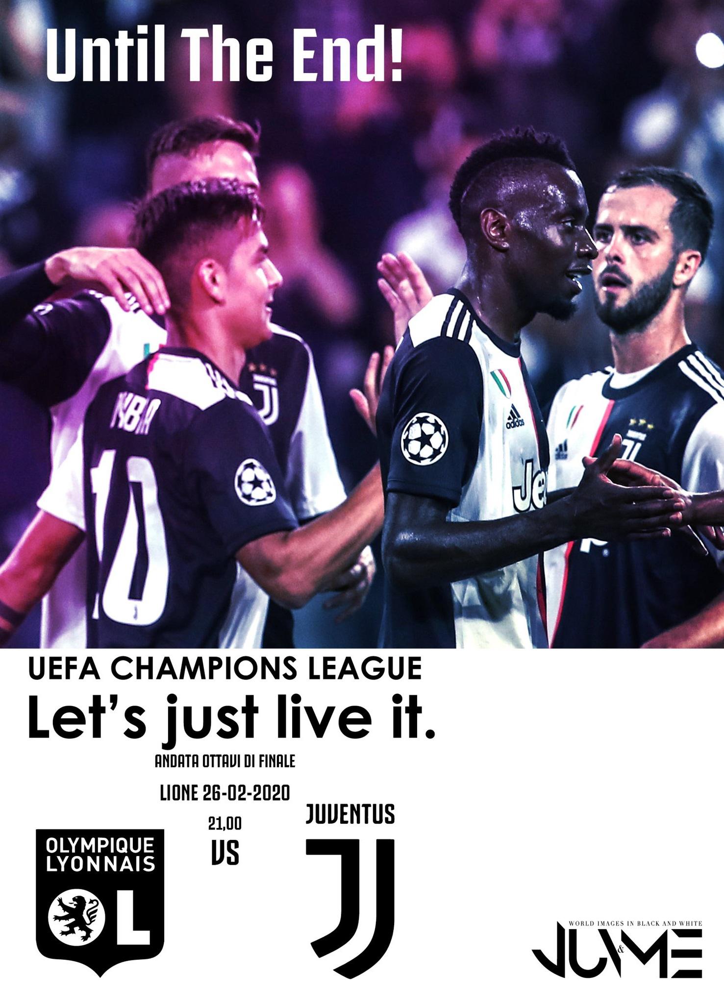 Lyon vs Juventus的海报-正式海报