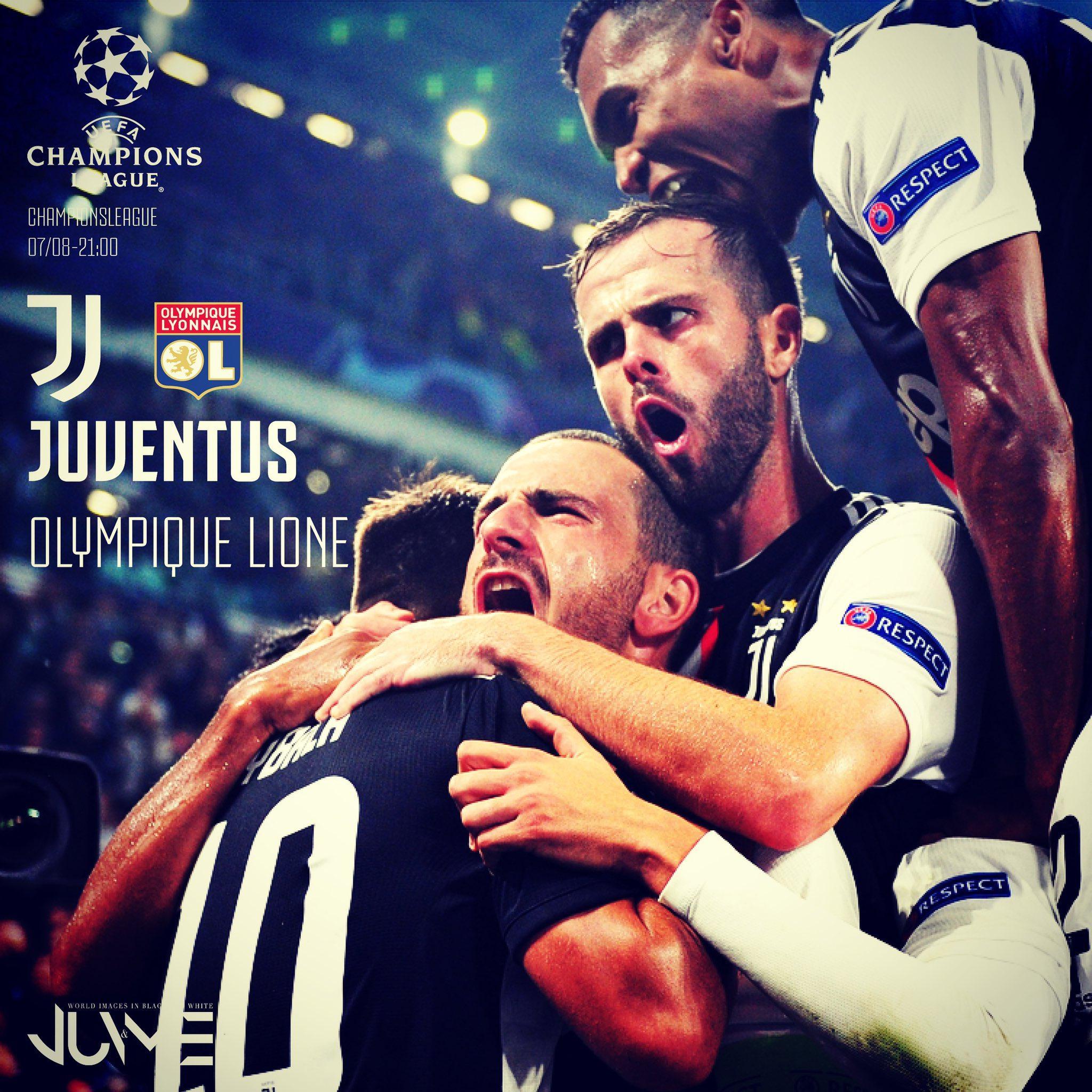 Juventus vs Lyon的海报-正式海报