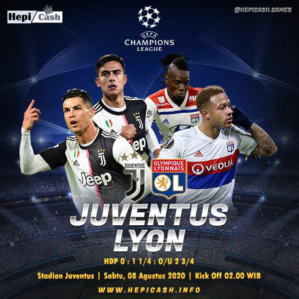 Juventus vs Lyon的海报-正式海报
