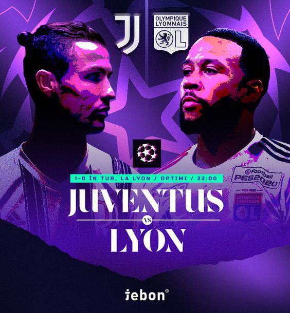 Juventus vs Lyon的海报-正式海报
