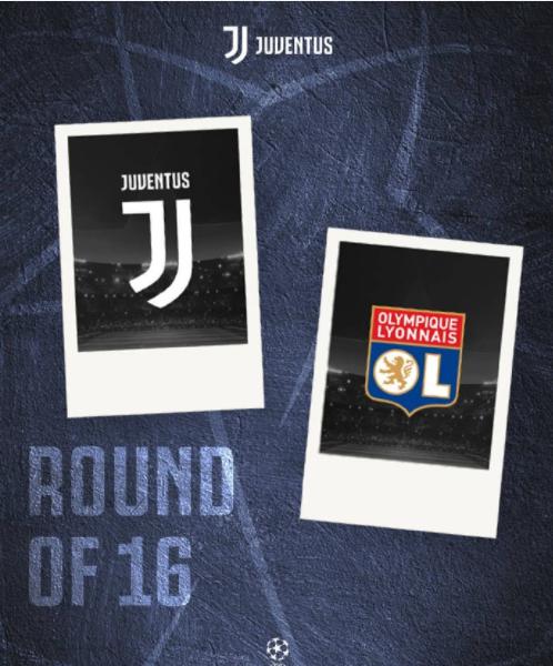 Juventus vs Lyon的海报-正式海报