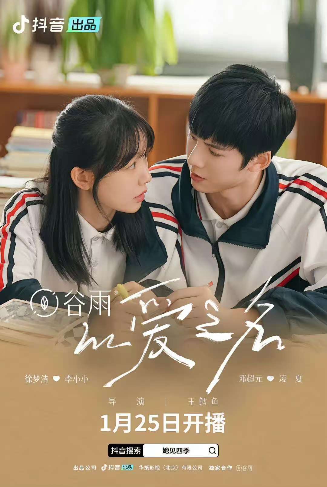 以爱之名的海报-预告海报