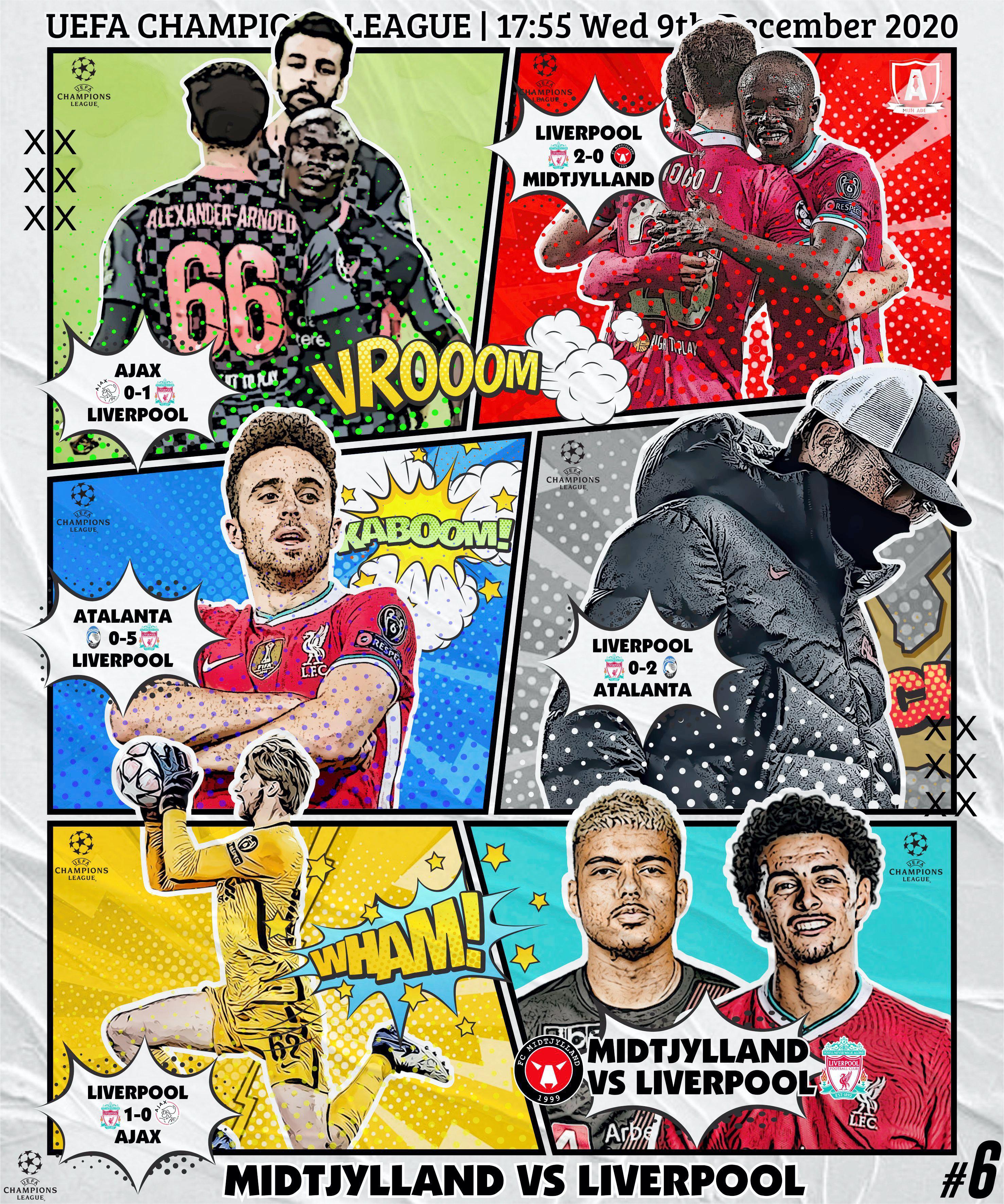 FC Midtjylland vs Liverpool的海报-正式海报