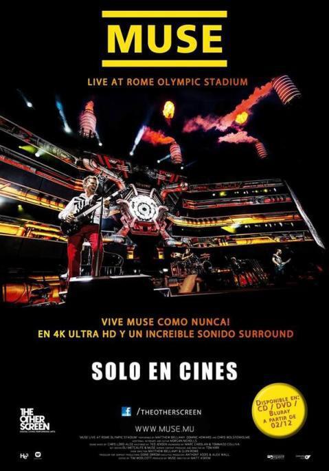 Muse - Live At Rome Olympic Stadium的海报-正式海报