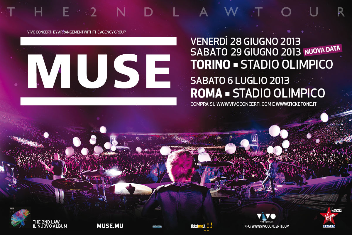 Muse - Live At Rome Olympic Stadium的海报-预告海报 意大利